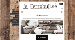 Desktop Screenshot of ferrobull.se
